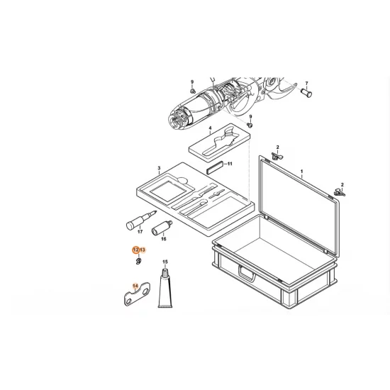 STIHL  Zestaw podkładek zabezpieczających 4861 007 3300